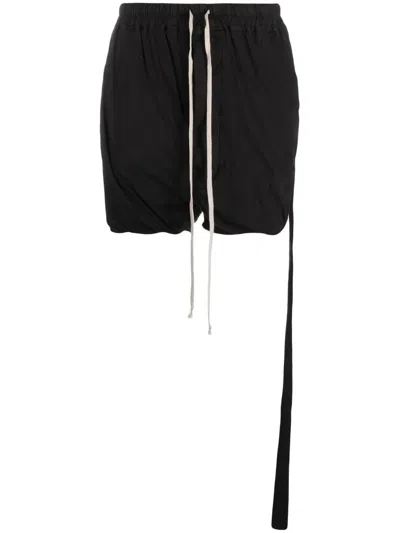 RICK OWENS DRKSHDW DRAWSTRING-WAIST TRACK SHORTS