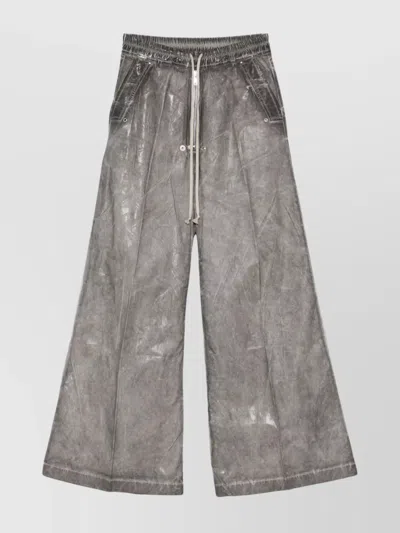 Rick Owens Drkshdw Drawstring Waist Wide Leg Trousers