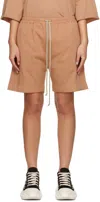 Rick Owens Drkshdw Pink Boxers Shorts In Nude