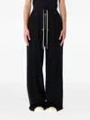 Rick Owens Drkshdw Drawstring Casual Pants In Black