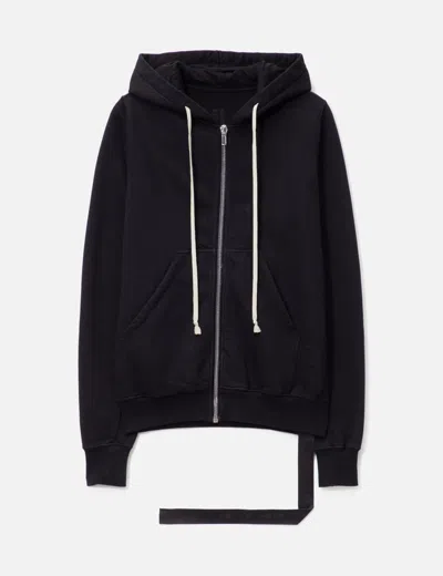 RICK OWENS DRKSHDW DRAWSTRING ZIP-UP HOODIE