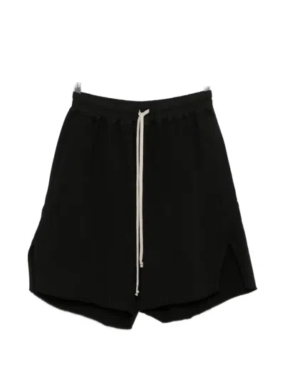 Rick Owens Drkshdw Drkshdw By Rick Owens Zippered Boxer Shorts In Black