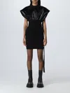 Rick Owens Drkshdw Dress  Woman Color Black In Black