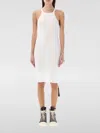 Rick Owens Drkshdw Drkshdw By Rick Owens Racer Back Tank Dress In White
