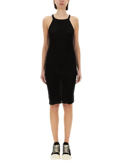 Rick Owens Drkshdw Dress "tank" In Black
