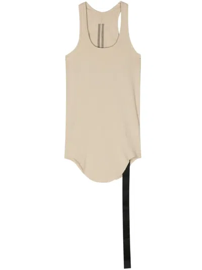 Rick Owens Drkshdw Drk Cotton Tank Top In Neutrals