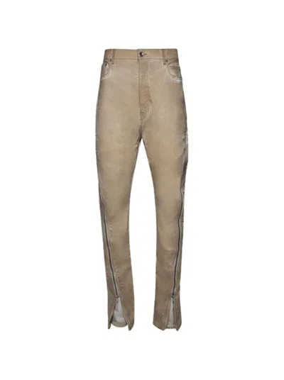 Rick Owens Drkshdw Drkshdw By Rick Owens Bolan Banana Pants Parchment