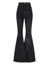 Rick Owens Drkshdw Drkshdw By Rick Owens "bolan" Bootcut Jeans – Black In Black