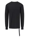 Rick Owens Drkshdw Concordians Level Long Sleeve T In Black