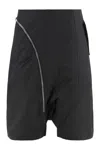 Rick Owens Drkshdw Drkshdw By Rick Owens Cotton Bermuda Shorts In Black