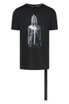 Rick Owens Drkshdw Drkshdw By Rick Owens Cotton Crew-neck T-shirt In Black