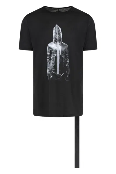 Rick Owens Drkshdw Drkshdw By Rick Owens Cotton Crew-neck T-shirt In Black
