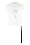 Rick Owens Drkshdw Drkshdw By Rick Owens Cotton Crew-neck T-shirt In White