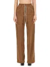 Rick Owens Drkshdw Drkshdw By Rick Owens Cotton Pants In Brown
