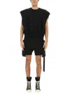 Rick Owens Drkshdw "tatlin" Sweatshirt In Black