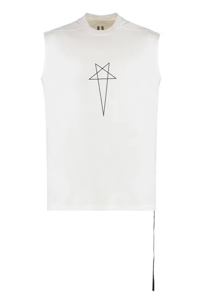 RICK OWENS DRKSHDW DRKSHDW BY RICK OWENS COTTON TANK TOP