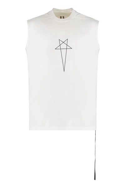 RICK OWENS DRKSHDW DRKSHDW BY RICK OWENS COTTON TANK TOP