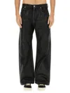Rick Owens Drkshdw Geth Jeans In Black