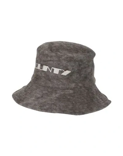 Rick Owens Drkshdw Drkshdw By Rick Owens Hat Dark Brown Size S Cotton