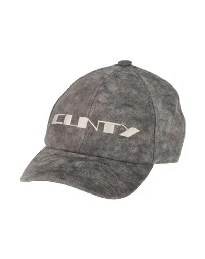 Rick Owens Drkshdw Drkshdw By Rick Owens Hat Grey Size S Cotton