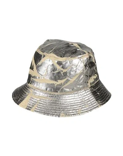 Rick Owens Drkshdw Drkshdw By Rick Owens Hat Silver Size S Polyamide