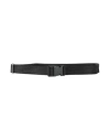Rick Owens Drkshdw Drkshdw By Rick Owens Man Belt Black Size Onesize Cotton In Black