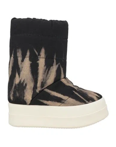 Rick Owens Drkshdw Drkshdw By Rick Owens Man Boot Black Size 11 Textile Fibers