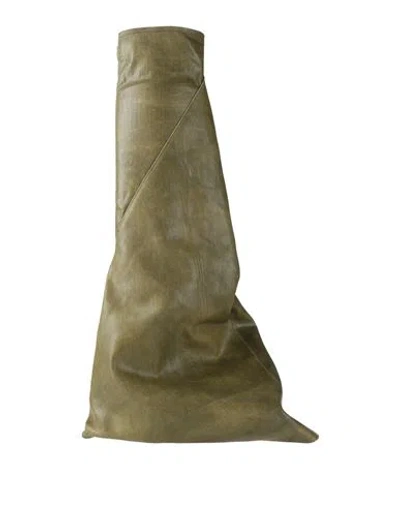 Rick Owens Drkshdw Drkshdw By Rick Owens Man Boot Military Green Size 8 Textile Fibers