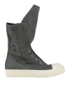 Rick Owens Drkshdw Drkshdw By Rick Owens Man Boot Taupe Size 7 Textile Fibers In Grey