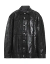 Rick Owens Drkshdw Drkshdw By Rick Owens Man Denim Outerwear Black Size S Cotton In Black