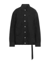 Rick Owens Drkshdw Drkshdw By Rick Owens Man Denim Shirt Black Size M Cotton In Black