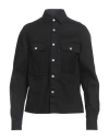 Rick Owens Drkshdw Drkshdw By Rick Owens Man Denim Shirt Black Size S Cotton In Black