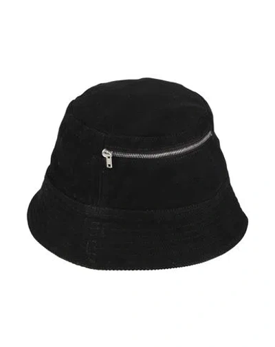 Rick Owens Drkshdw Drkshdw By Rick Owens Man Hat Black Size M Cotton In Black