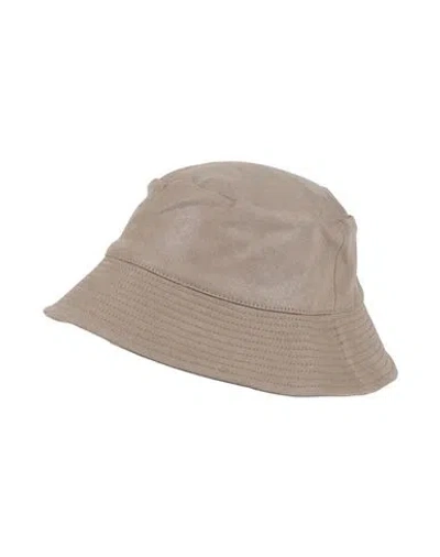 Rick Owens Drkshdw Drkshdw By Rick Owens Man Hat Khaki Size S Cotton In Beige