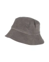 Rick Owens Drkshdw Drkshdw By Rick Owens Man Hat Lead Size S Cotton In Grey