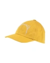 Rick Owens Drkshdw Drkshdw By Rick Owens Man Hat Marigold Size S Cotton In Yellow