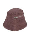 Rick Owens Drkshdw Drkshdw By Rick Owens Man Hat Mauve Size S Cotton In Purple