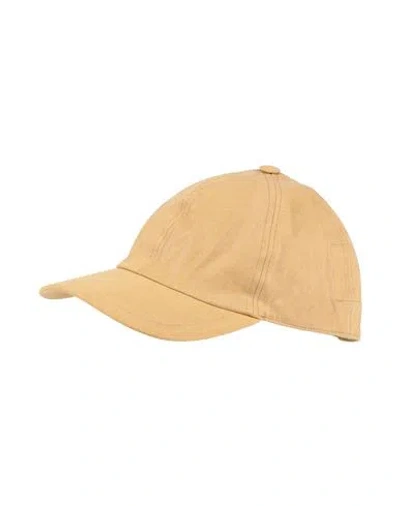 Rick Owens Drkshdw Drkshdw By Rick Owens Man Hat Mustard Size S Cotton In Yellow