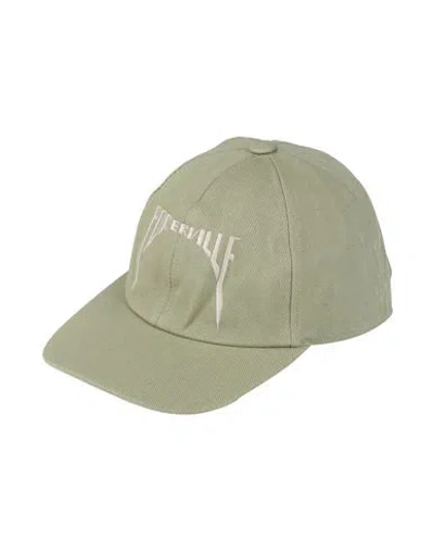 Rick Owens Drkshdw Drkshdw By Rick Owens Man Hat Sage Green Size S Cotton