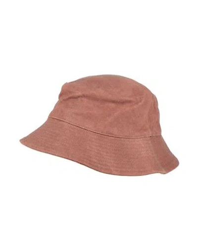 Rick Owens Drkshdw Drkshdw By Rick Owens Man Hat Tan Size S Cotton In Brown