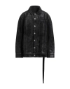 Rick Owens Drkshdw Drkshdw By Rick Owens Man Jacket Black Size M Cotton