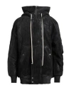 Rick Owens Drkshdw Drkshdw By Rick Owens Man Jacket Black Size S Cotton