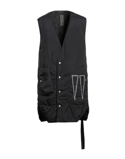 Rick Owens Drkshdw Drkshdw By Rick Owens Man Jacket Black Size S Polyamide
