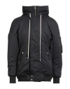 Rick Owens Drkshdw Drkshdw By Rick Owens Man Jacket Black Size S Polyamide, Cotton In Black