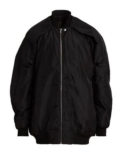 Rick Owens Drkshdw Drkshdw By Rick Owens Man Jacket Black Size Xl Polyamide