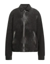 Rick Owens Drkshdw Drkshdw By Rick Owens Man Jacket Charcoal Size M Cotton In Gray