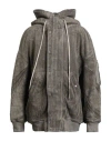 Rick Owens Drkshdw Drkshdw By Rick Owens Man Jacket Lead Size L Cotton In Gray