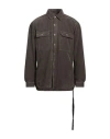 Rick Owens Drkshdw Drkshdw By Rick Owens Man Jacket Lead Size L Cotton In Grey