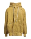 Rick Owens Drkshdw Drkshdw By Rick Owens Man Jacket Lime Green Size S Cotton In Brown