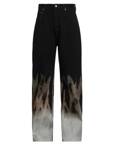 Rick Owens Drkshdw Drkshdw By Rick Owens Man Jeans Black Size 31 Cotton